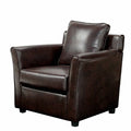 Upholstered Accent Chair Brown T3280