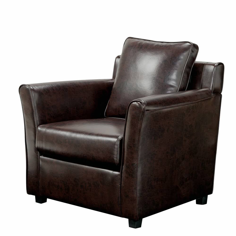 Upholstered Accent Chair Brown T3280