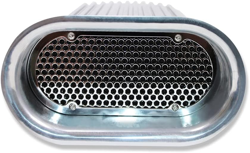 Polished Aluminum Hood Air Scoop Kit S4529