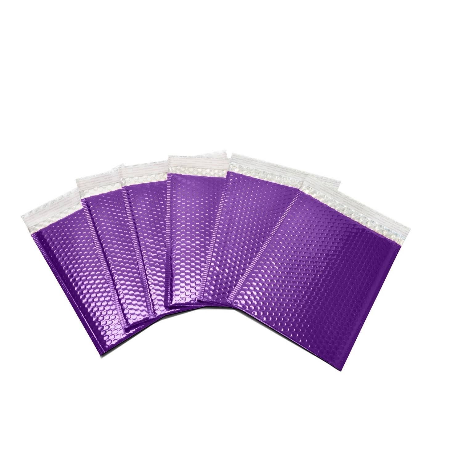 Purple Bubble Mailers 16x22 50/Case W458