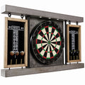 Bristle Dartboard Cabinet with LED Light, 40 inch x 23.7 inch x 3.375 inch H46354
