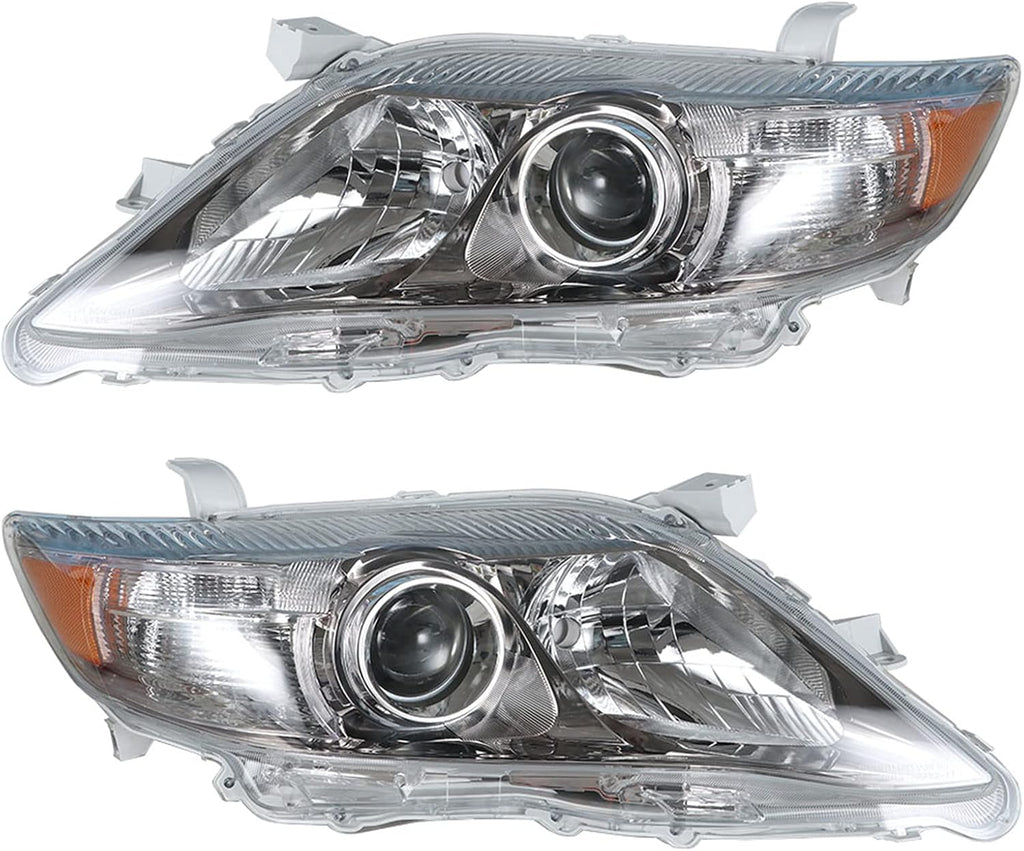 Headlights Pair for 2010 2011 Toyota Camry SE G137238