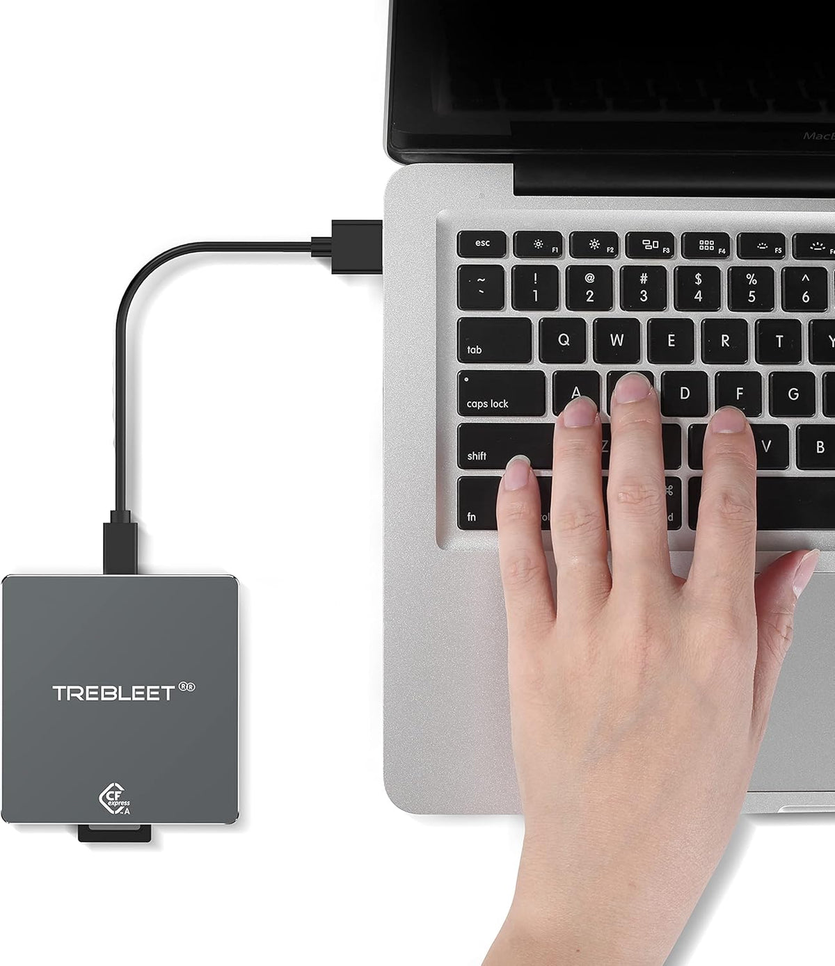 Dual-Slot CFexpress Type B and SD 4.0 UHS-II Card Reader USB 3.2 Gen 2 10Gbps E423