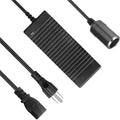 12V Car Plug to Wall Plug Adapter 10A, 100V~240V to 12V 120W Cigarette Lighter Adapter T23930