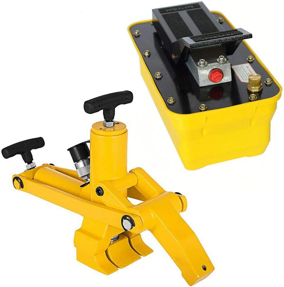Hydraulic Bead Breaker Kit with Metal Foot Pump and Air Hose Y862457