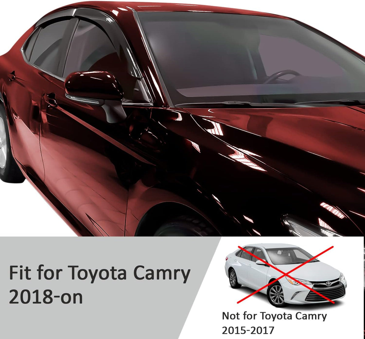 4 Pieces Rain Guards for Toyota Camry 2018-2022 M28927