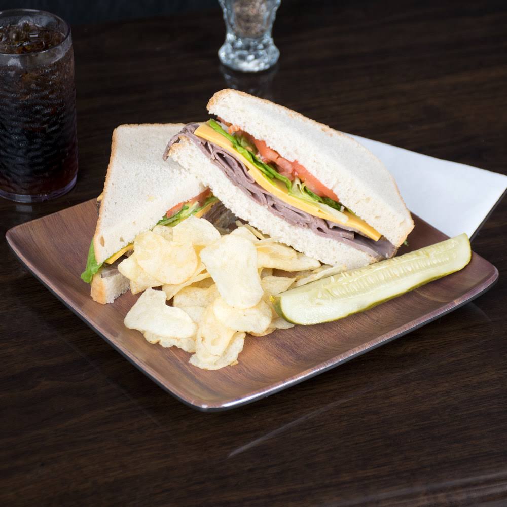 Acacia Woodgrain Melamine Tray - 12/Case T890