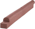 4' Flexible Interlocking Rubber Edging (Terra Cotta) Pack of 2 O8815