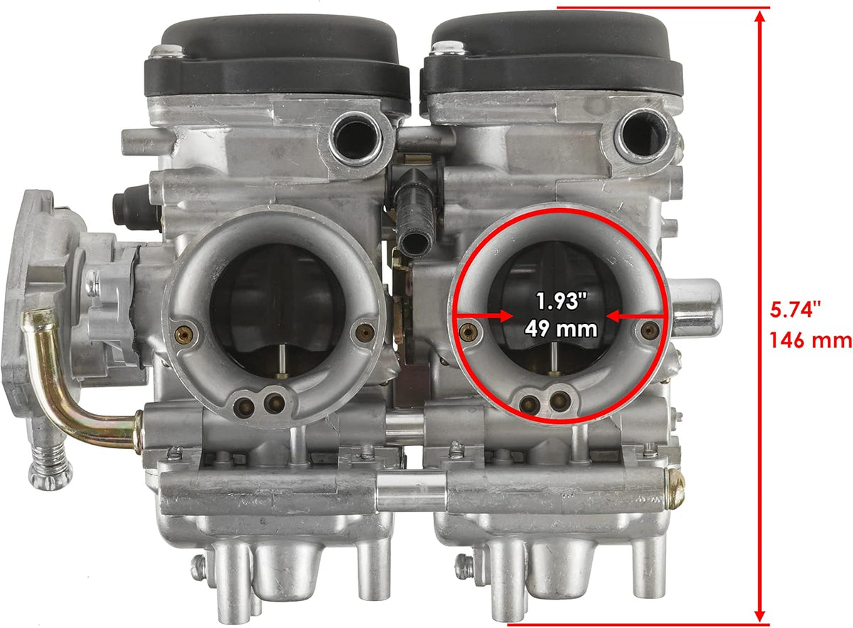 Carburetor Yamaha Raptor 660 2001 2002 2003 2004 2005 Pack of 2 S94302
