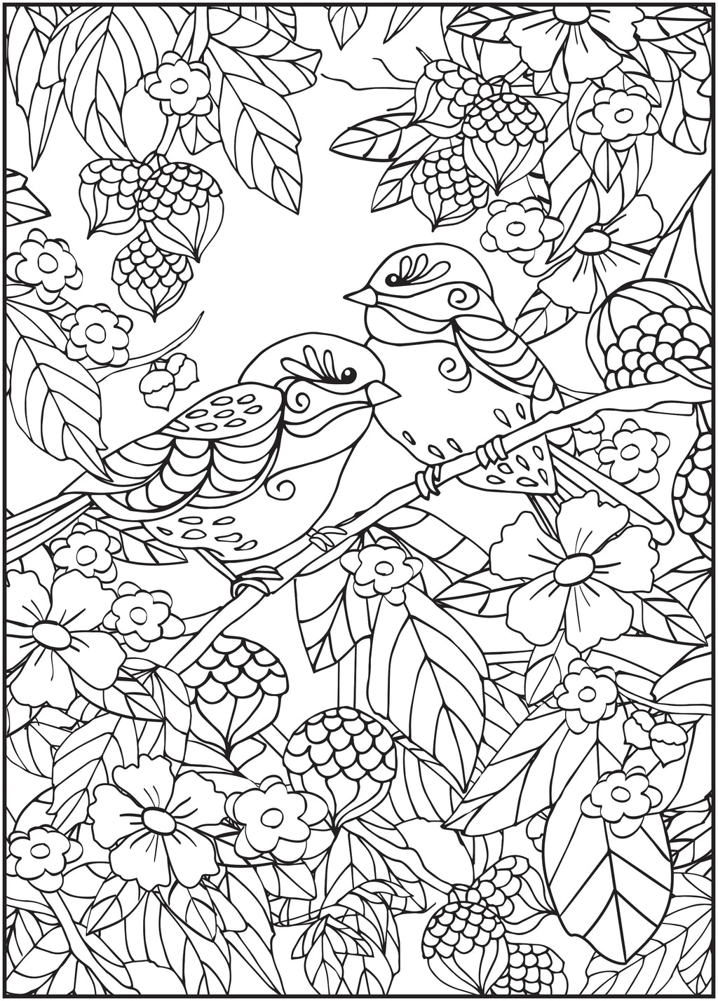 64 Pages Adult Coloring Book H778333