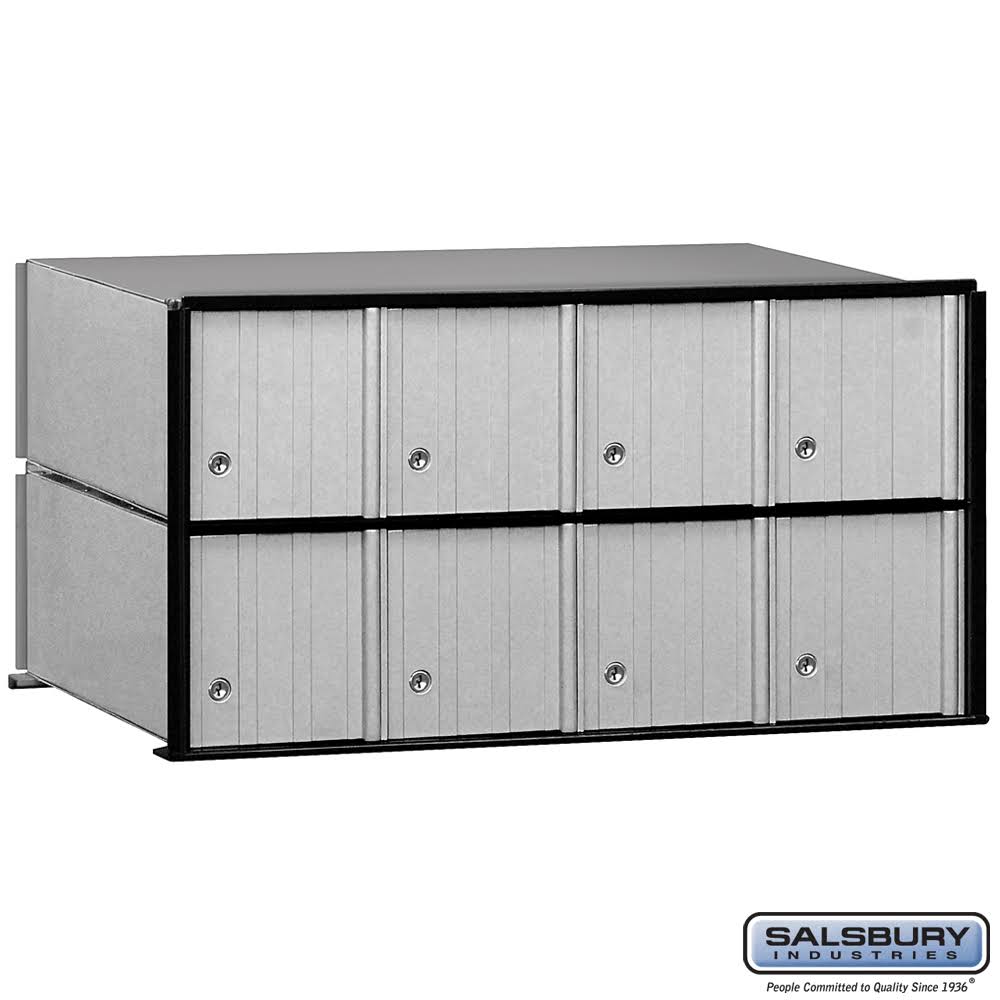 8 Doors Aluminum Mailbox M896