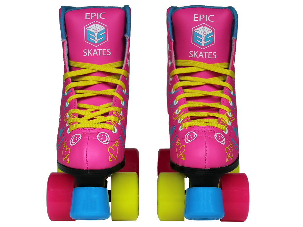 Blush Quad Roller Skates - Size 8 U87081