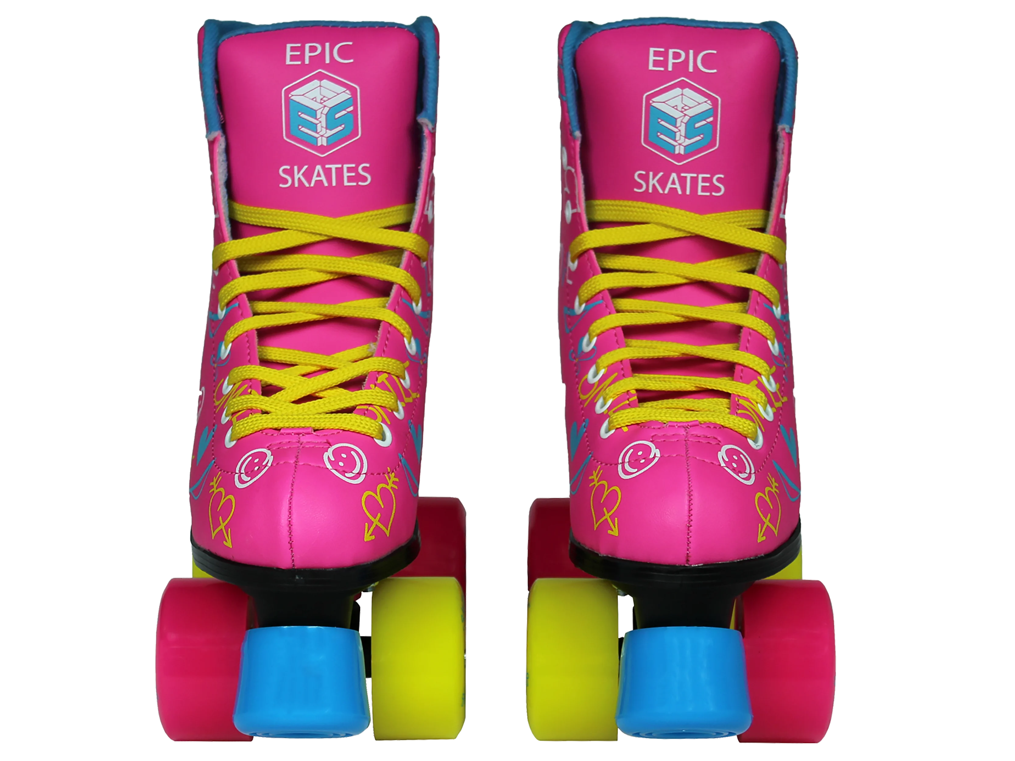 Blush Quad Roller Skates - Size 8 U87081