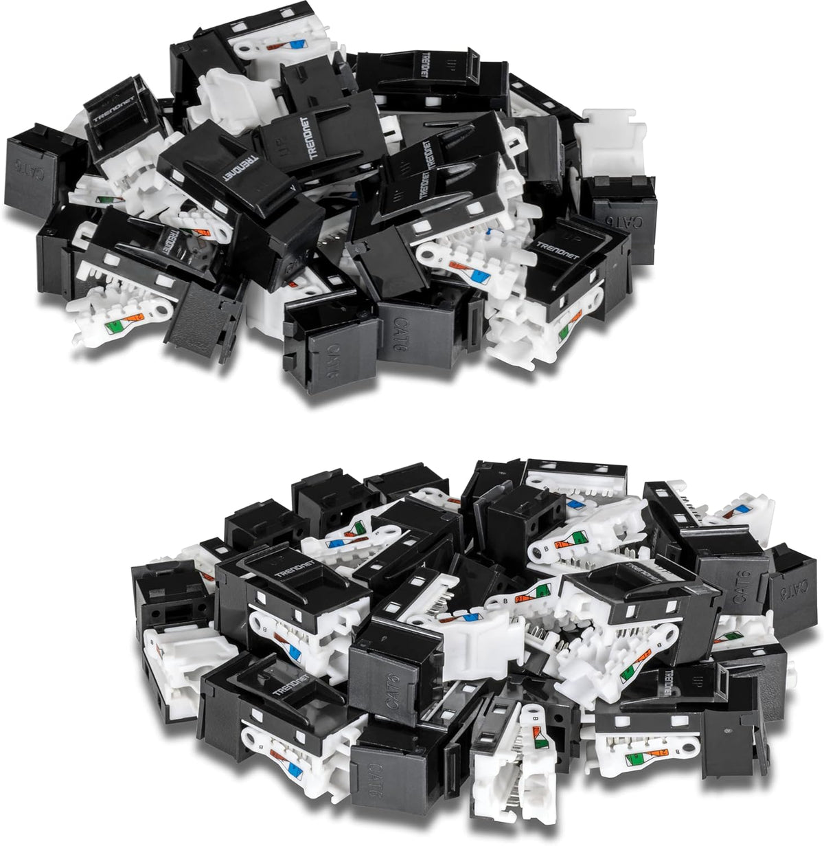 Cat6 RJ45 Keystone Jack 50-Pack Q140796