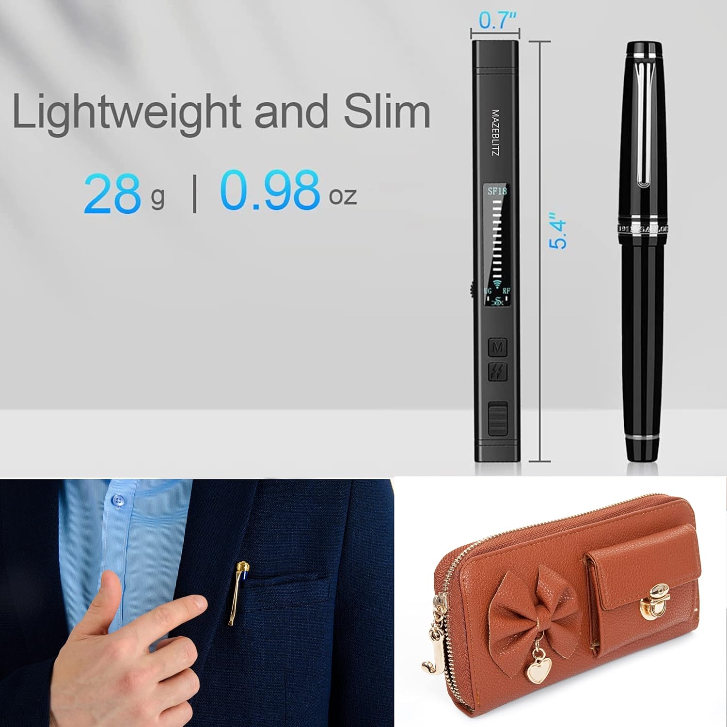 Hidden Camera Detector with 12 Levels Sensitivity T773
