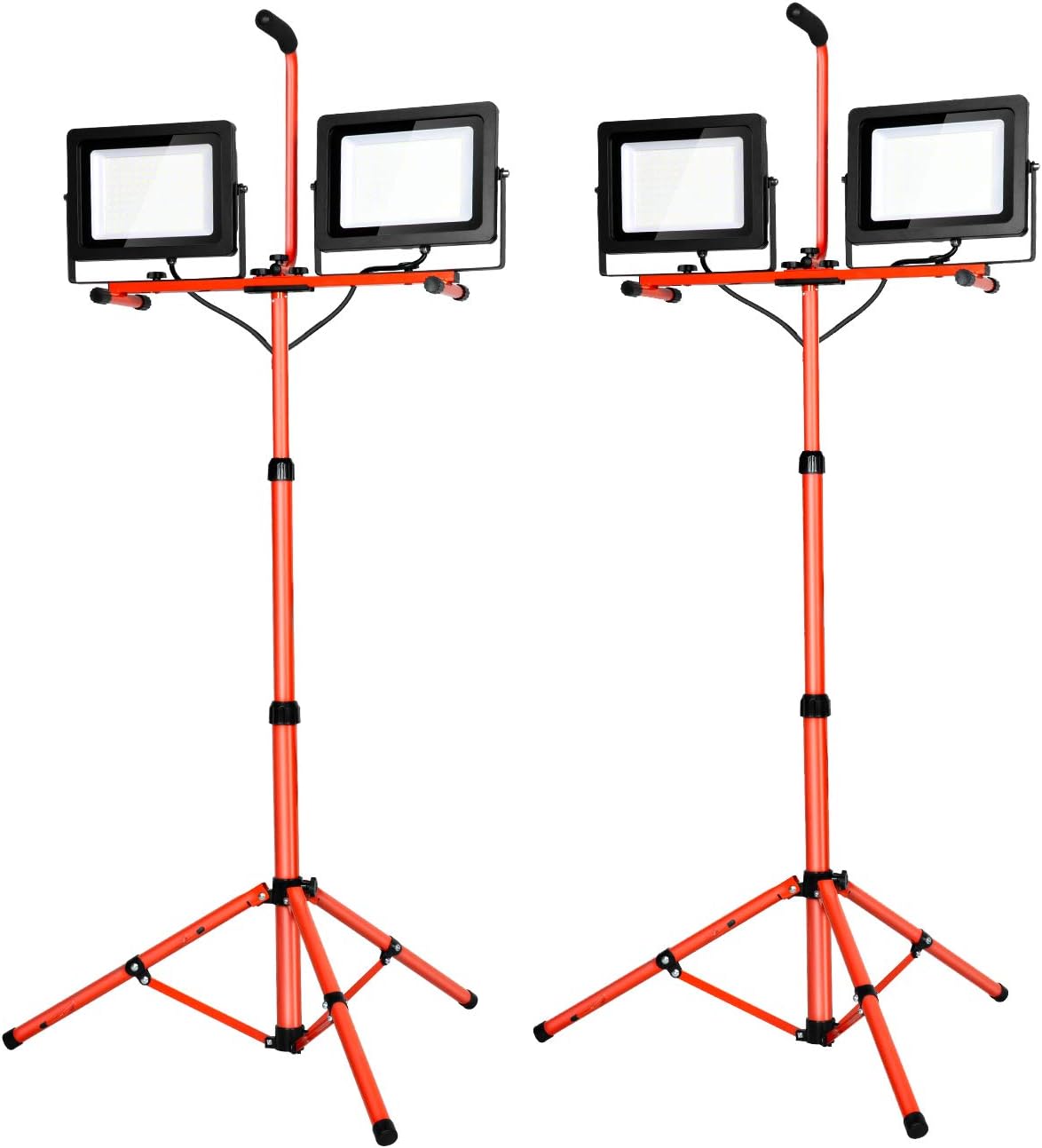 20000 Lumen LED Work Light With Stand 200W 5000K IP65 (2 pack) V574566