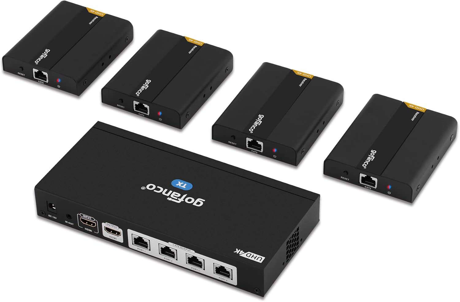 HDMI Extender Splitter 1080p Over Cat5e/Cat6/Cat7 Ethernet Cable O78433