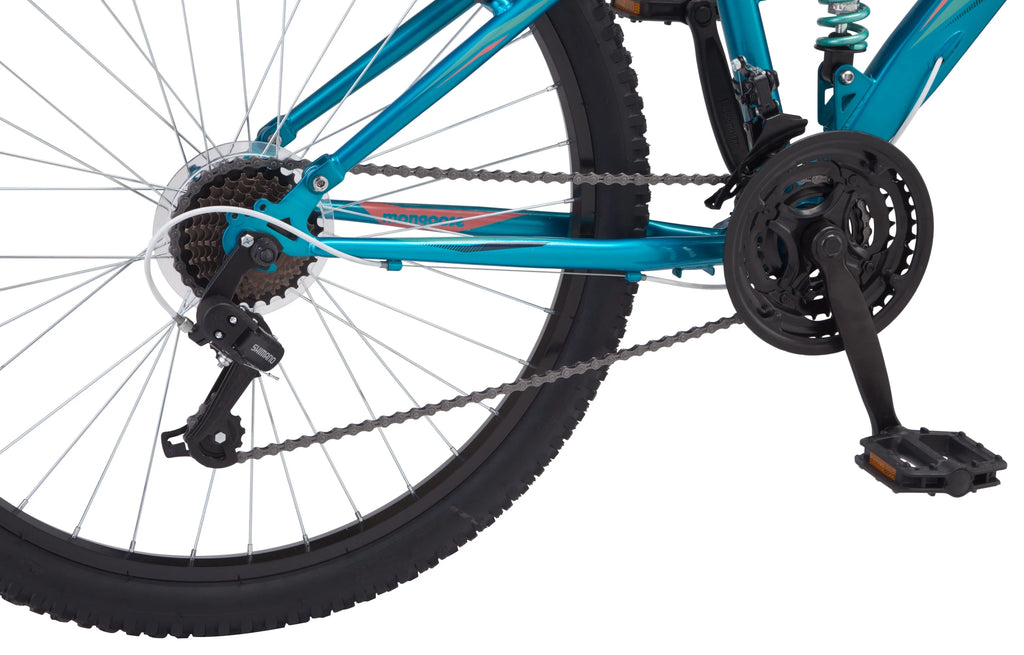 Teal Full-Suspension Mountain Bike R8096