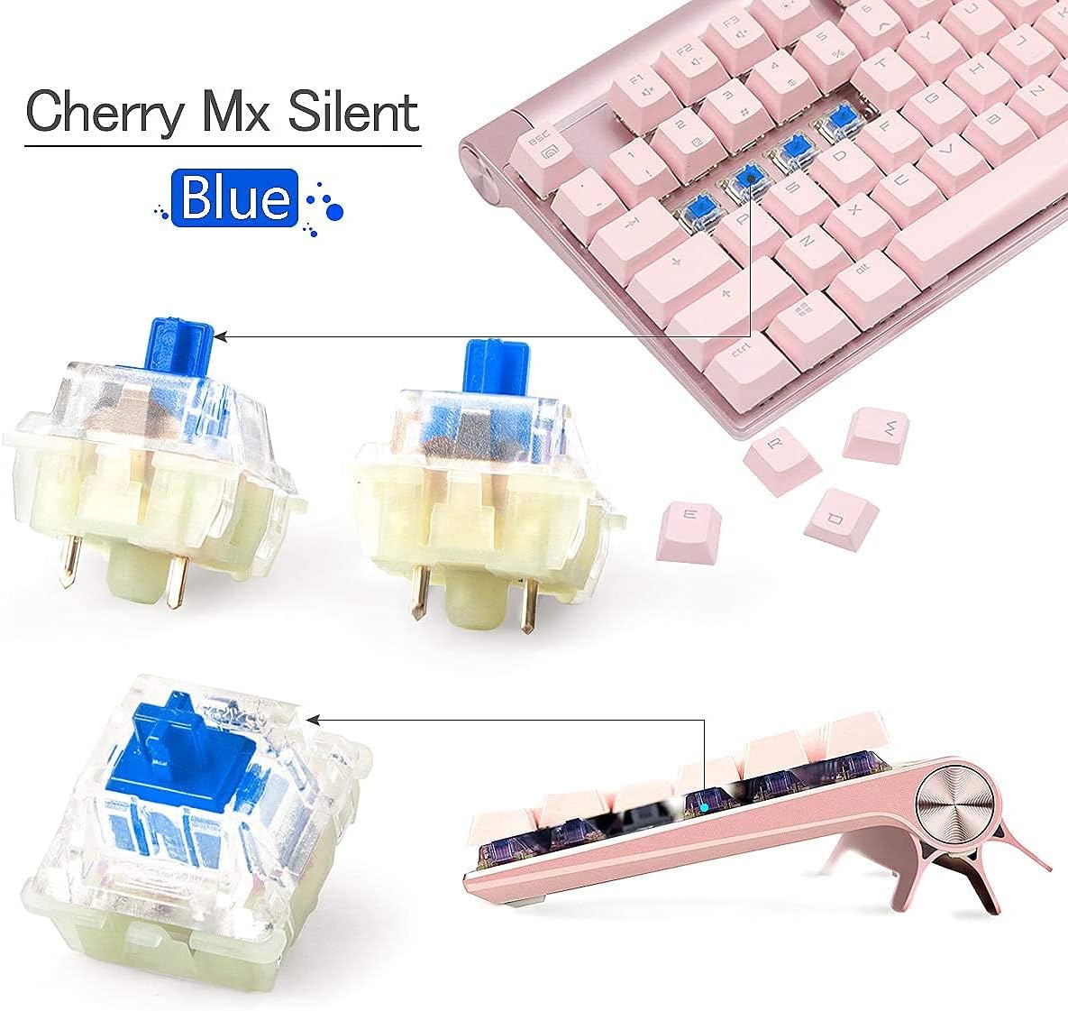Cherry MX Speed Silver Switch 65 PCS Mechanical Keyboard Switch R396