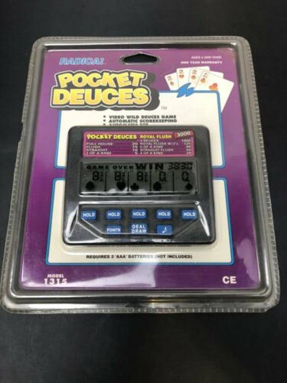 Pocket Deuces Handheld Electronic Game I701