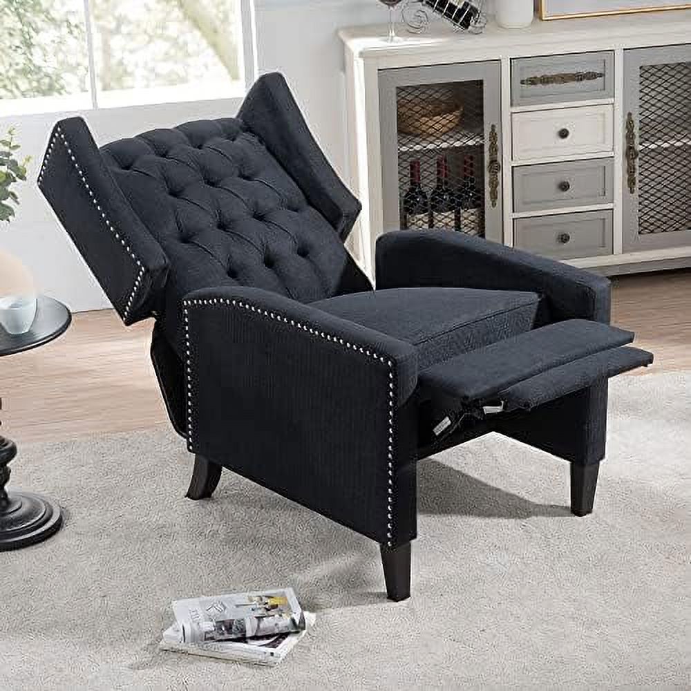 Recliner Chair with Wing Back Upholstered Lounge Sofa Chair K28689
