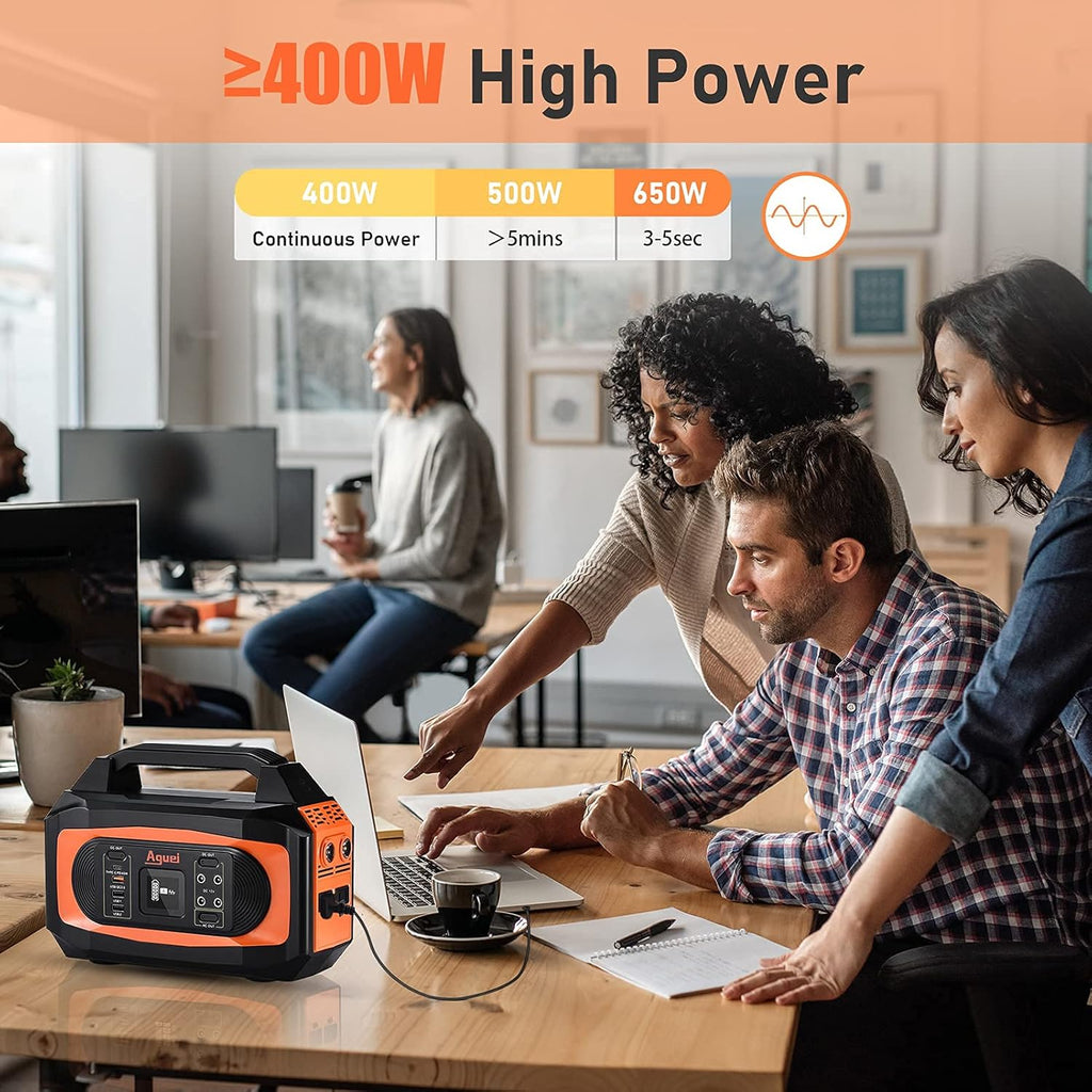380Wh 400W AC Outlets Portable Power Station P9957