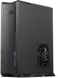 Black Mini-ITX/DTX Computer Case with PCI-E Riser D47039
