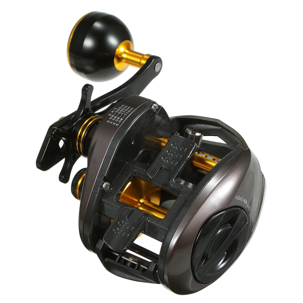 USB Rechargeable Carbon Fiber Baitcasting Reel Electric Fishing Reel C85588