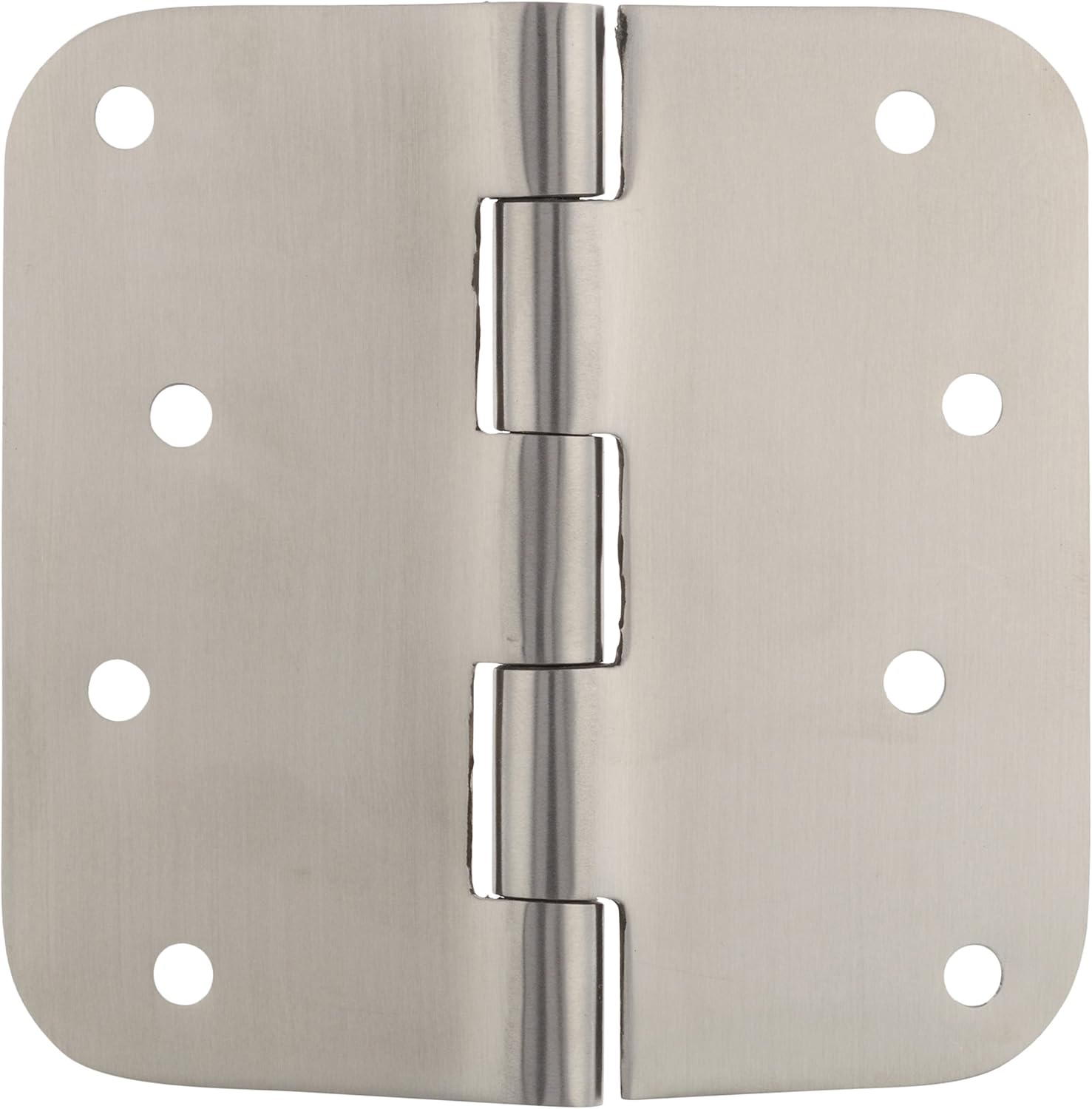 4 Inch Stainless Steel Hinge with Removable Pin, Satin Finish, Heavy Duty, 3 Hinges with 24 Screws F205892