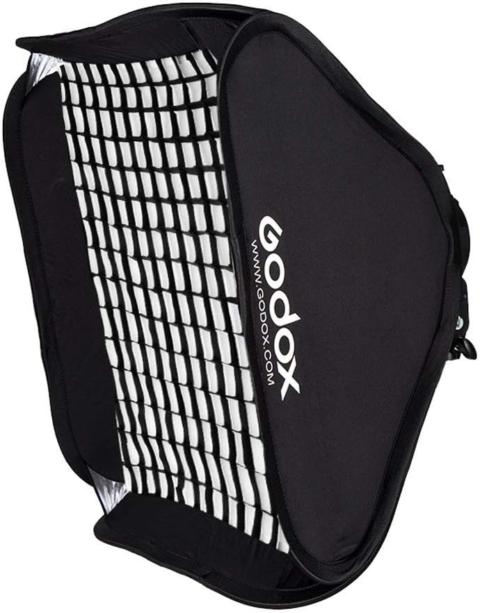 24x24inch Foldable Flash Softbox with Bowens Mount and Carrying Case F832