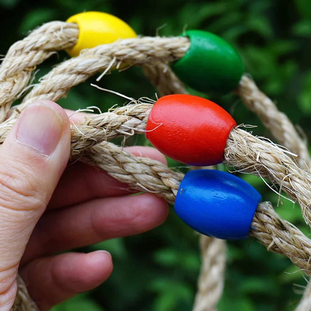 Wooden Ring Toss Game Toys T933315