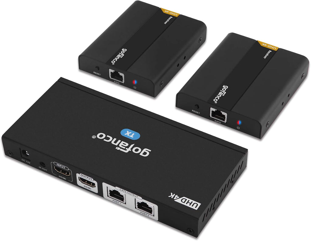 HDMI Extender Splitter 1080p Over Cat5e/Cat6/Cat7 Ethernet Cable O78433