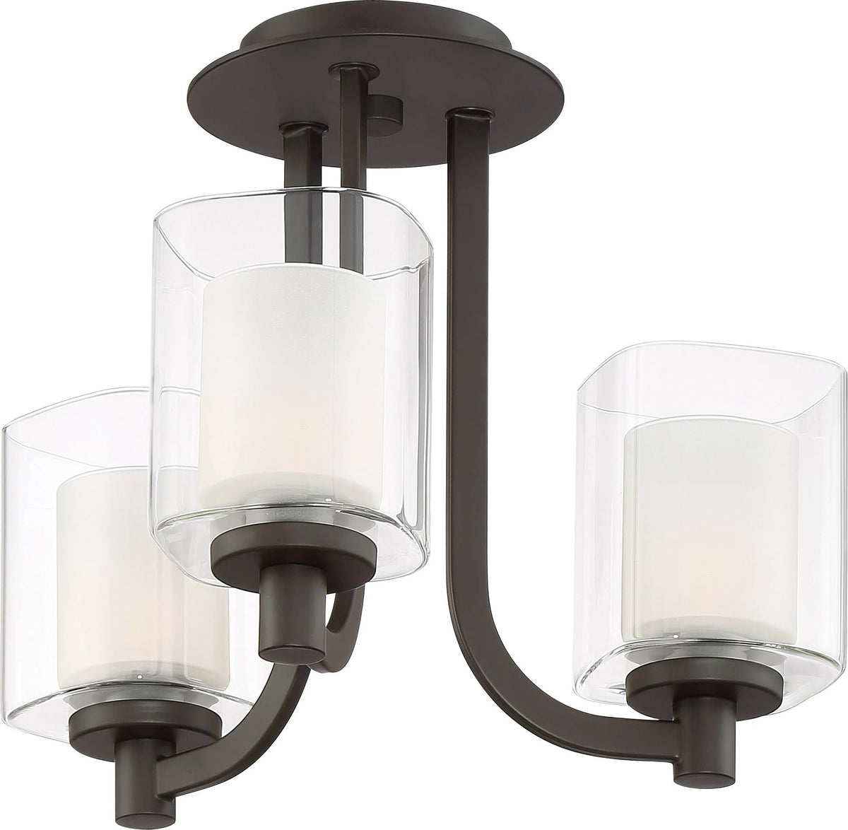 Semi Flush Mount Light F166