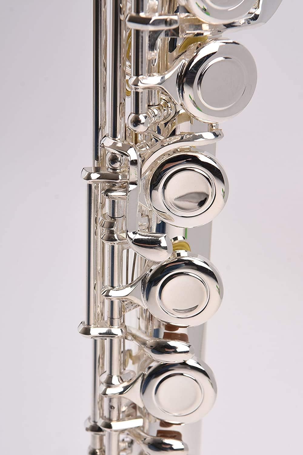 SOLID NICKEL-SILVER Flute Complete Set with Shoulder Carry Case, Cleaning Rod, Tenon Protectors W5511