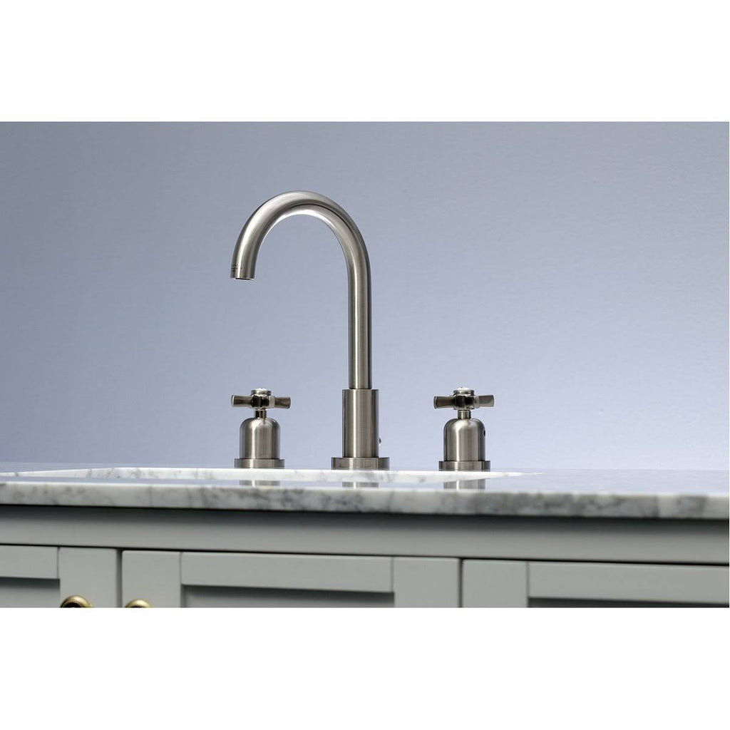 Oil Rubbed Bronze Widespread Bathroom Faucet V5361