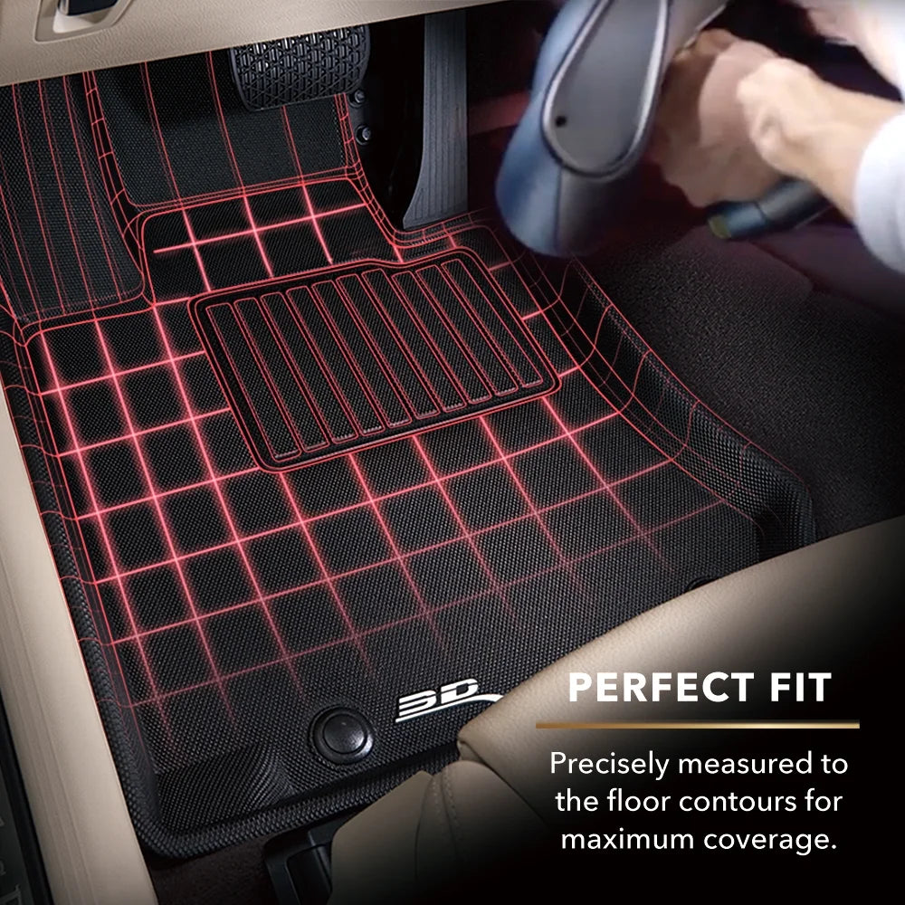 3D MAXpider KAGU Floor Mat (BLACK) Front Row Y185960