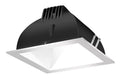 White Cone Silver Ring LED Wall Wash Light N964234