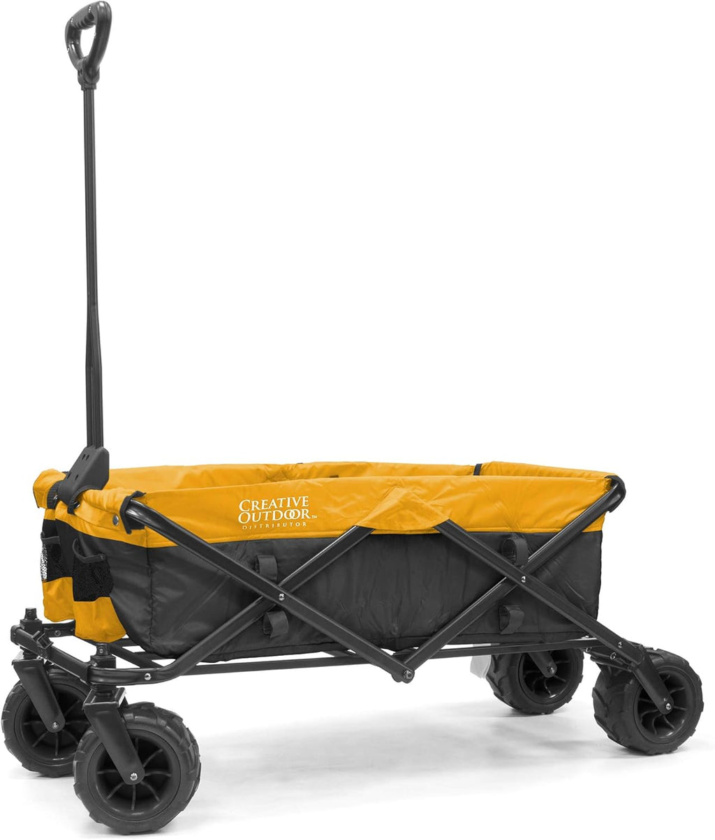 Black & Yellow Collapsible Folding Wagon Cart K3224