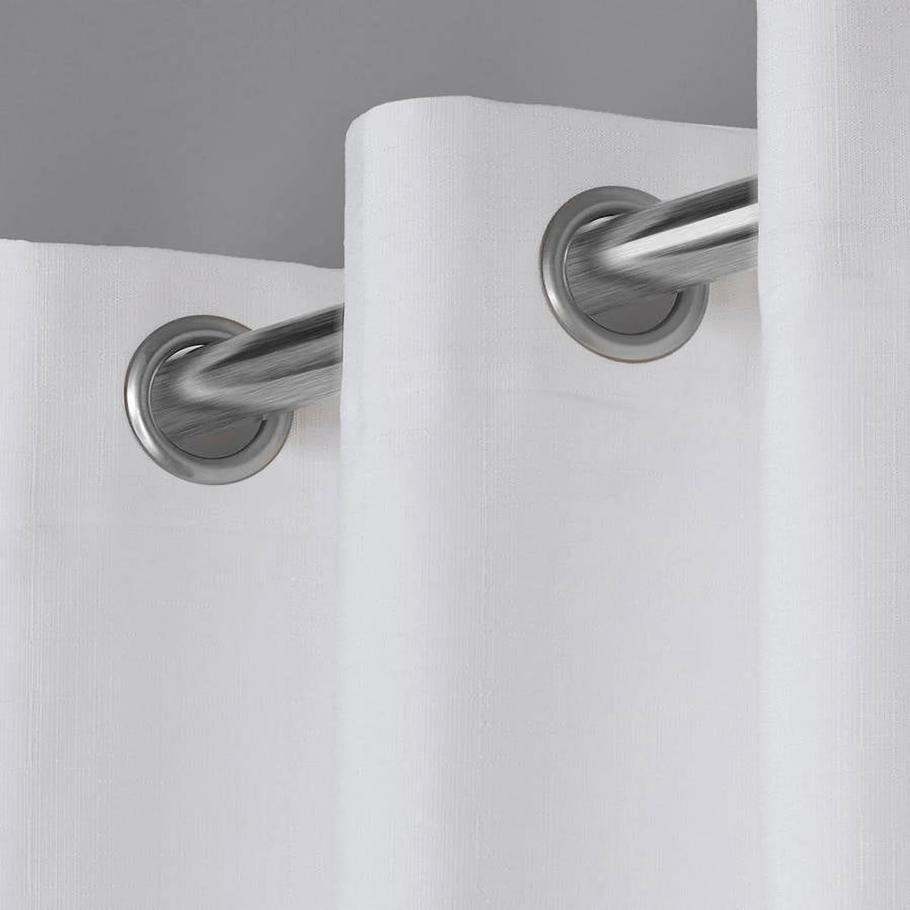 Winter White Grommet Top Blackout Curtain Panel Pair, 54"x84" W636183