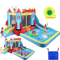 4-in-1 Children's Inflatable Bounce House with Pool and Slide E167102