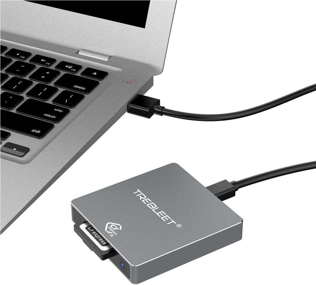 Dual-Slot CFexpress Type B and SD 4.0 UHS-II Card Reader USB 3.2 Gen 2 10Gbps E423