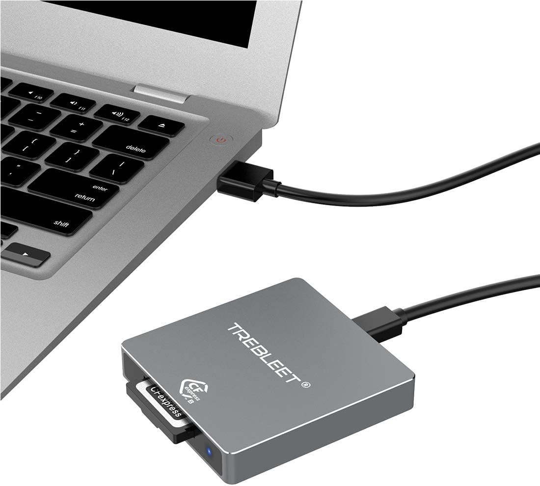 Dual-Slot CFexpress Type B and SD 4.0 UHS-II Card Reader USB 3.2 Gen 2 10Gbps E423