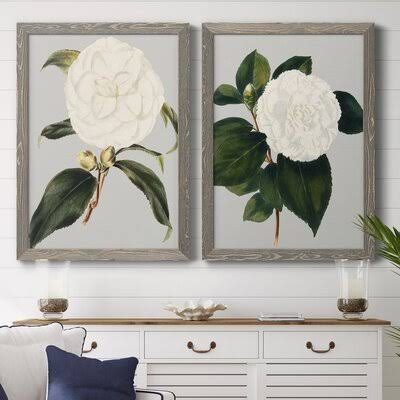 Gray Framed Canvas R639