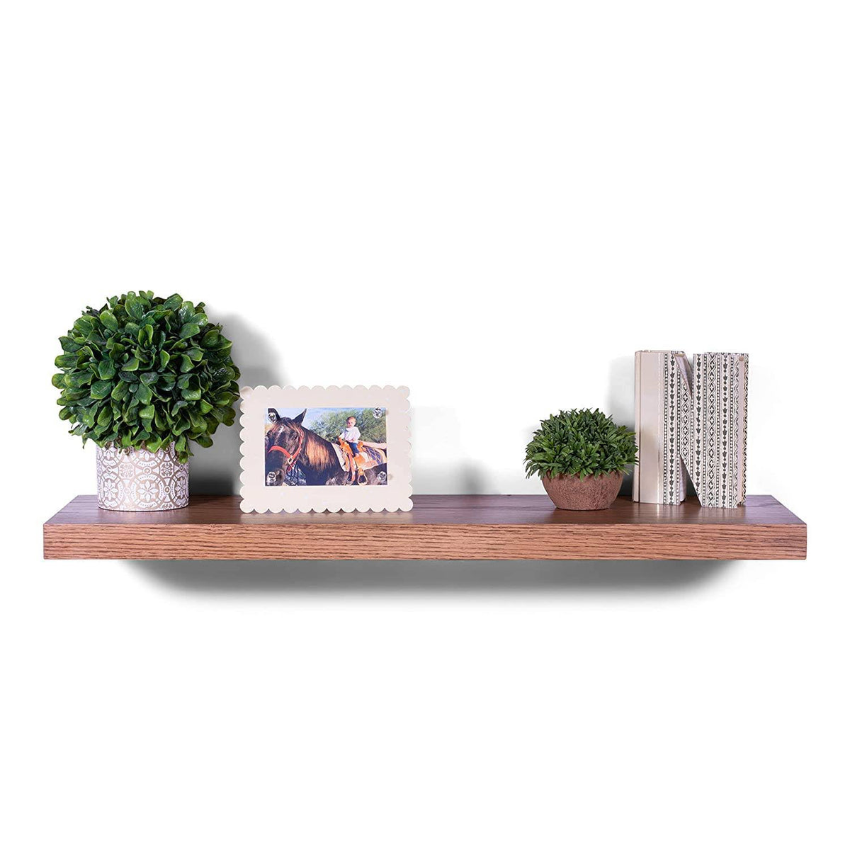 Solid Oak Wood Floating Shelf W210322