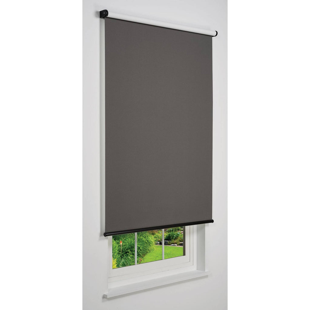 Dark Grey Cordless Blackout Roller Shade J7466