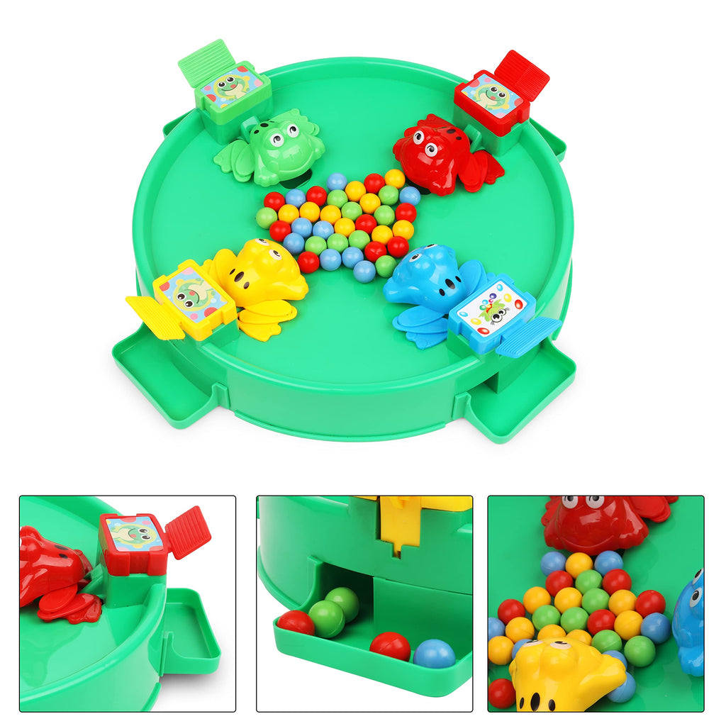 Frog Eat Beans Game for 4 Players Board Game J44785
