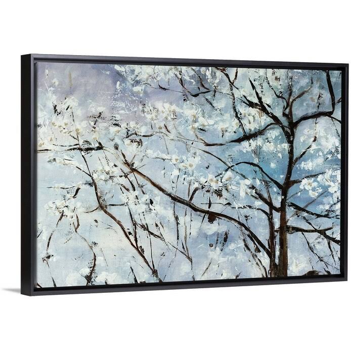 Black Float Frame Canvas Art P46028