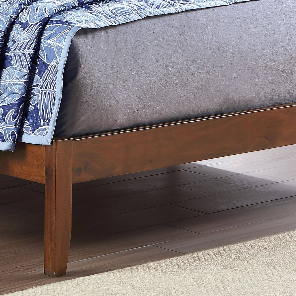 Queen Size Brown Bed Frame P1595