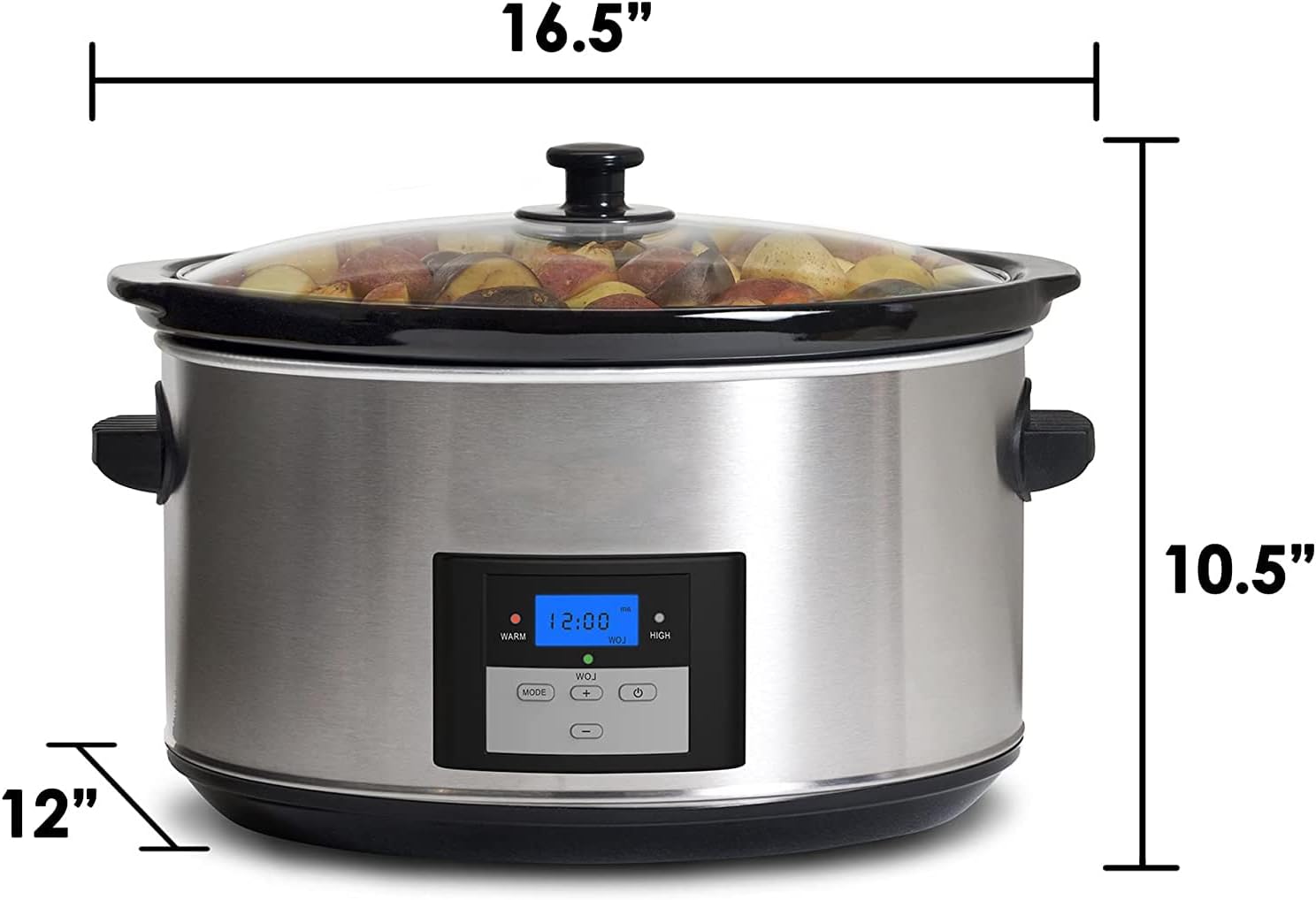 8.5 Quart Programmable Electric Slow Cooker J415