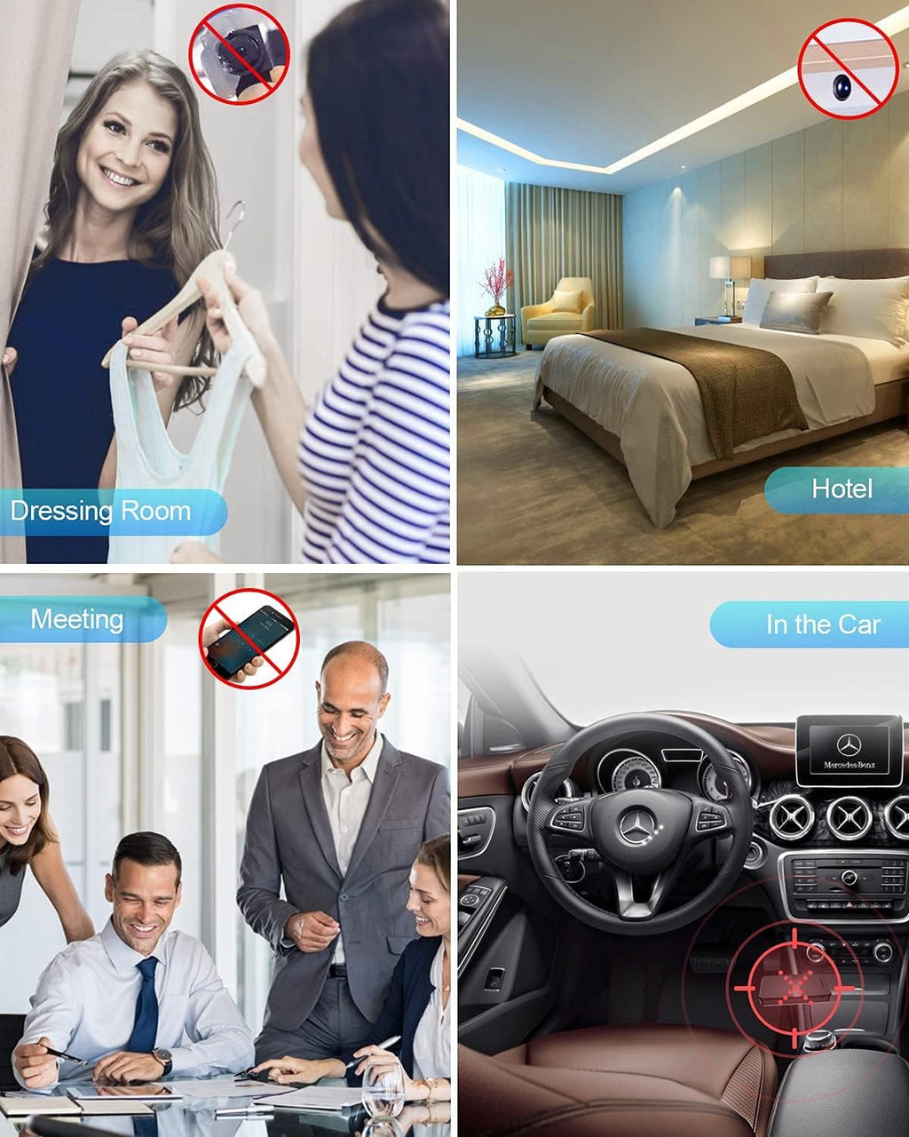 Hidden Camera Detector with 12 Levels Sensitivity T773